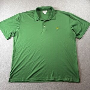 Masters Performance Men's Green Polo Shirt Sz 2XL Golf  (Pilling, READ)